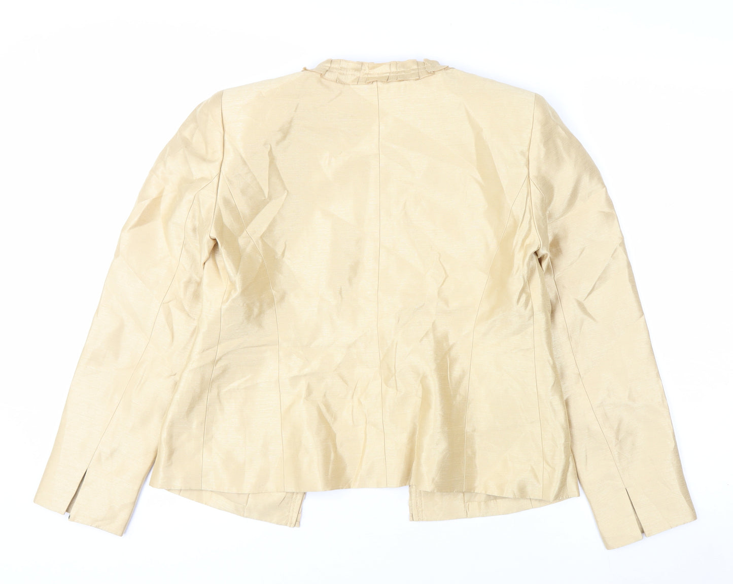 Kasper Petite Beige Woven Suit Jacket Women's Size 2P