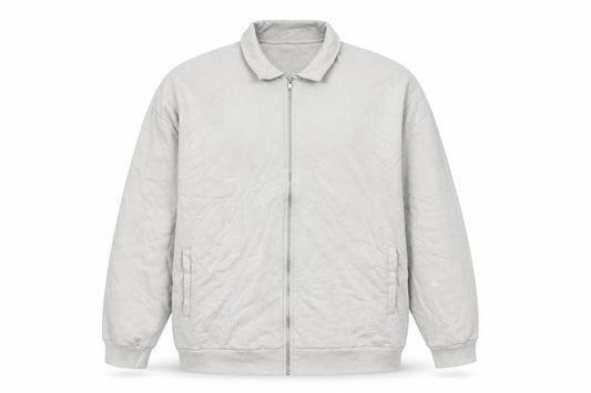 ASOS Men’s Grey 3XL Cotton Full Zip Basic Jacket