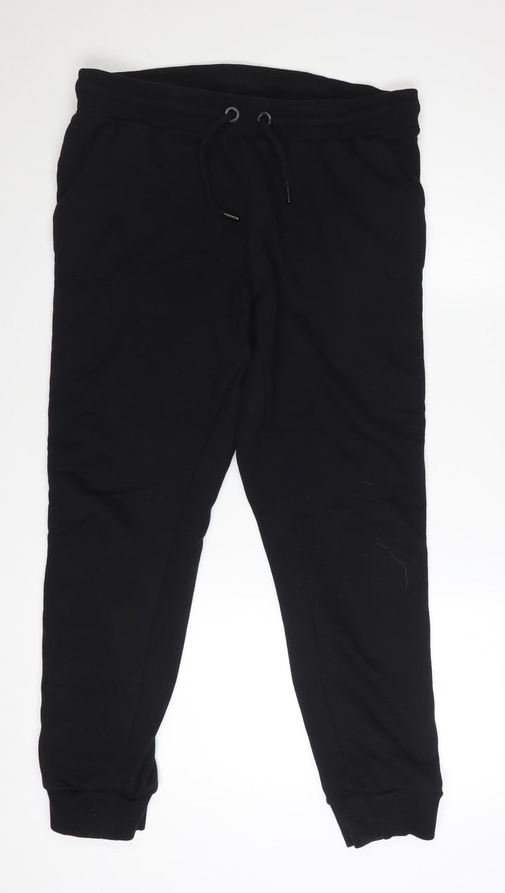 Ivy Park Women's Black XL Jogger Sweatpants Cotton Blend