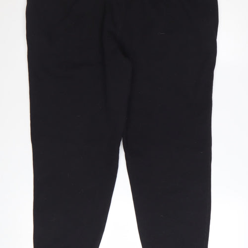Champion Men's Black Jogger Sweatpants L Cotton Blend