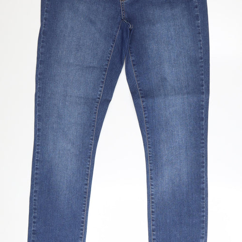 Seraphine Women's Blue Tall Size 12 Skinny Maternity Jeans