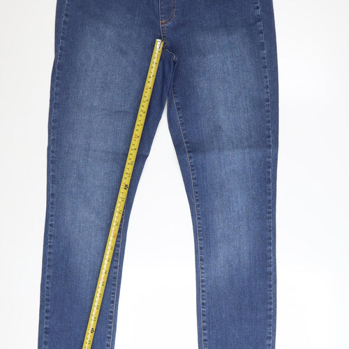 Seraphine Women's Blue Tall Size 12 Skinny Maternity Jeans