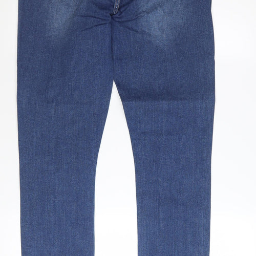 Seraphine Women's Blue Tall Size 12 Skinny Maternity Jeans