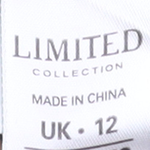 Marks and Spencer Women Khaki Green Military Jacket UK 12 Cotton Lined