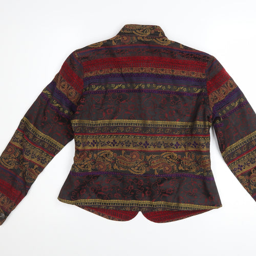 Scott Taylor Women’s Multicoloured Petite Paisley Military Jacket S