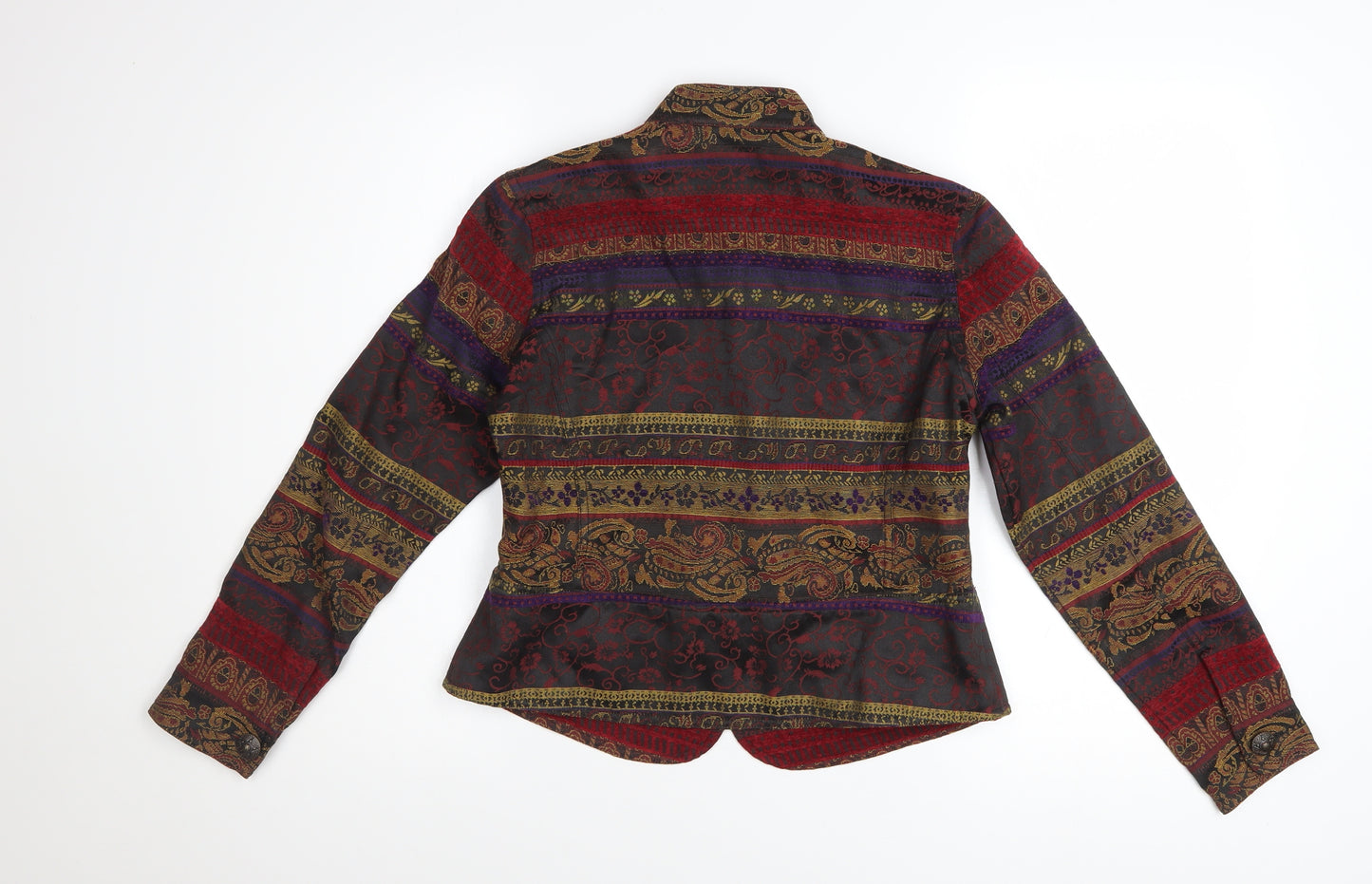 Scott Taylor Women’s Multicoloured Petite Paisley Military Jacket S