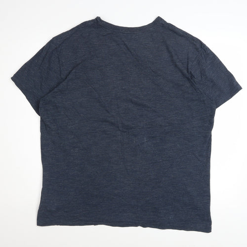 Polo Ralph Lauren Mens Blue Classic Fit Cotton T-Shirt Size L