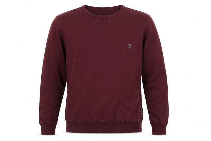 French Connection Men's Red Crew Neck Sweatshirt Size M