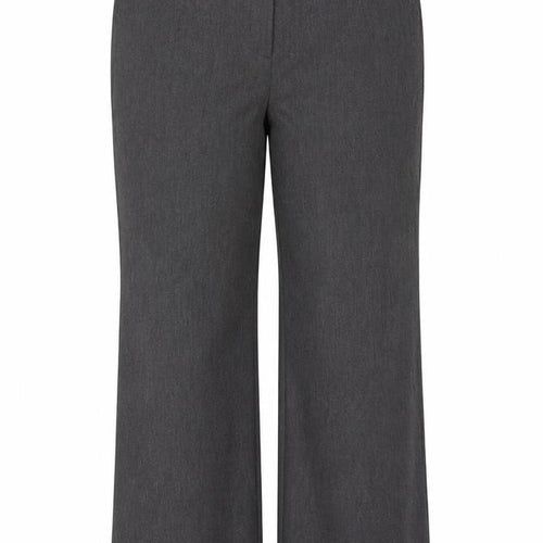 Tu Women’s Grey Wide-Leg Stretch Trousers Size 18 Workwear