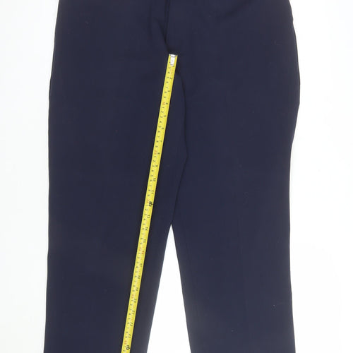Voi Jeans Men's Blue 34L Slim Fit Chino Trousers