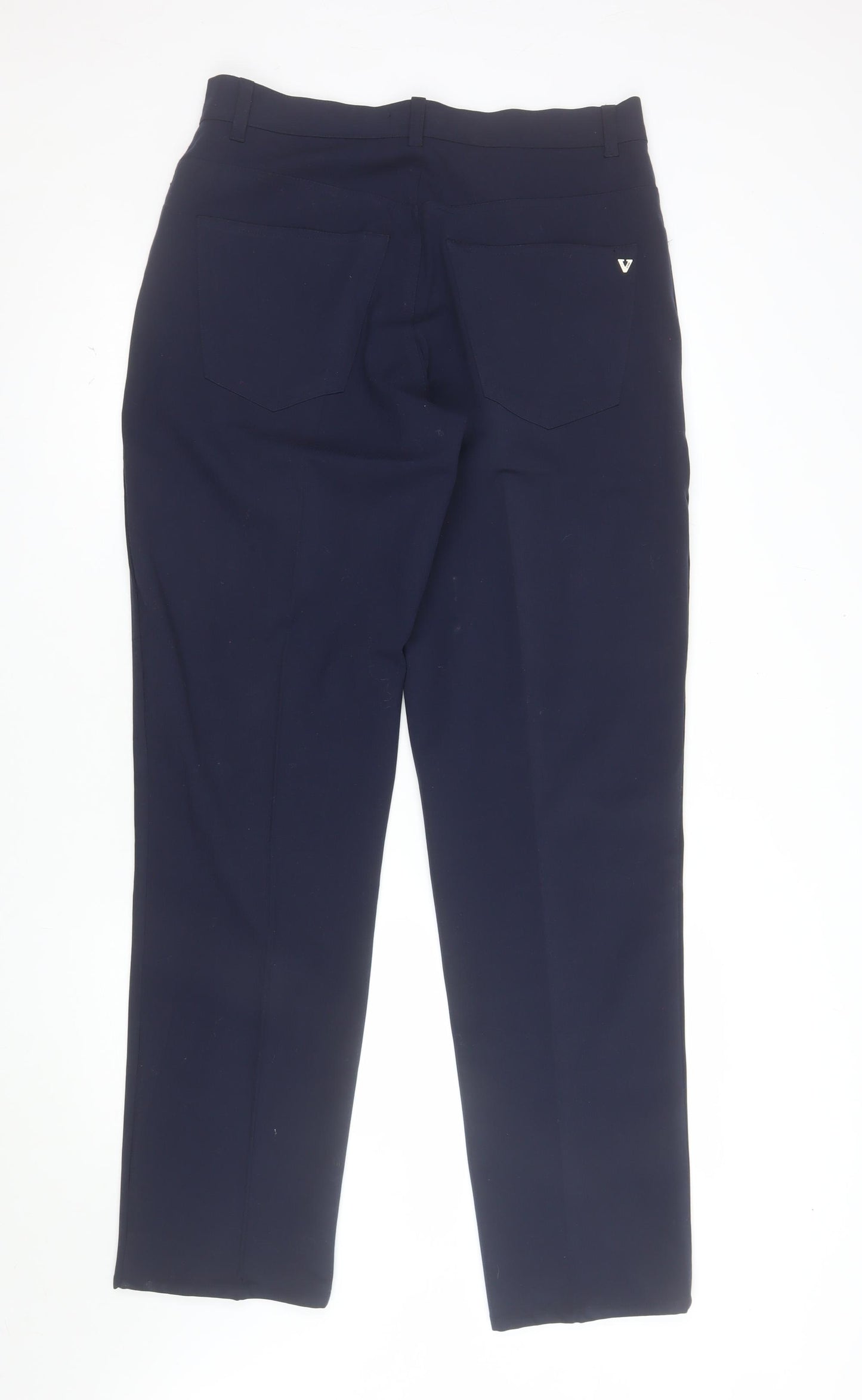 Voi Jeans Men's Blue 34L Slim Fit Chino Trousers