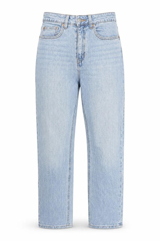 H&M Women’s Blue High Rise Mom Jeans Size 8 Regular Fit