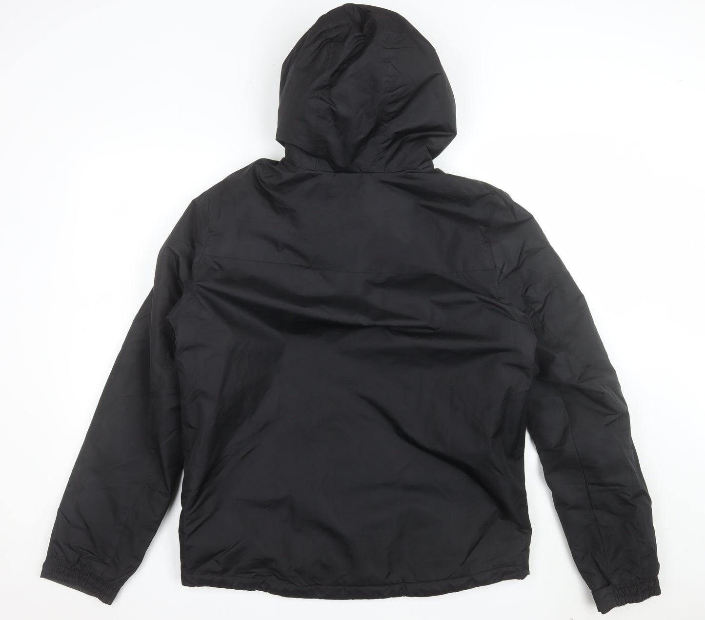 Crivit Men's Black Hooded Puffer Jacket Size 38 Regular Outdoor