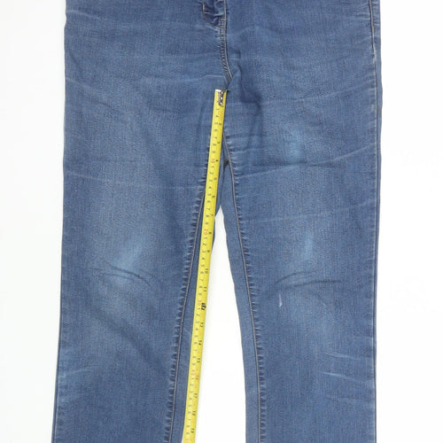 Rohan Women Blue Size 12 Regular Straight Leg Jeans