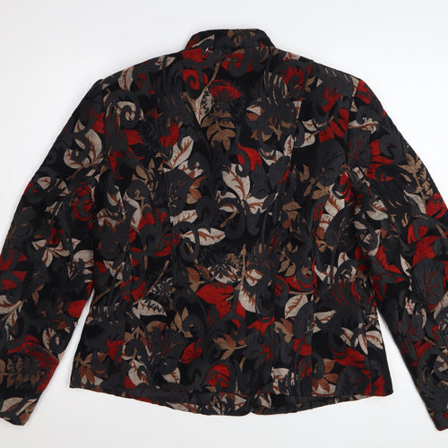 Cleo Women’s Multicoloured Floral Blazer Jacket Size 12