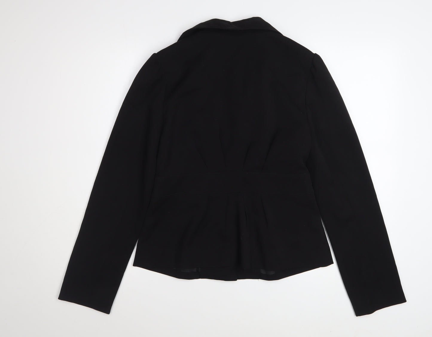 Apt.9 Womens Black Size 8 Tailored Blazer Jacket