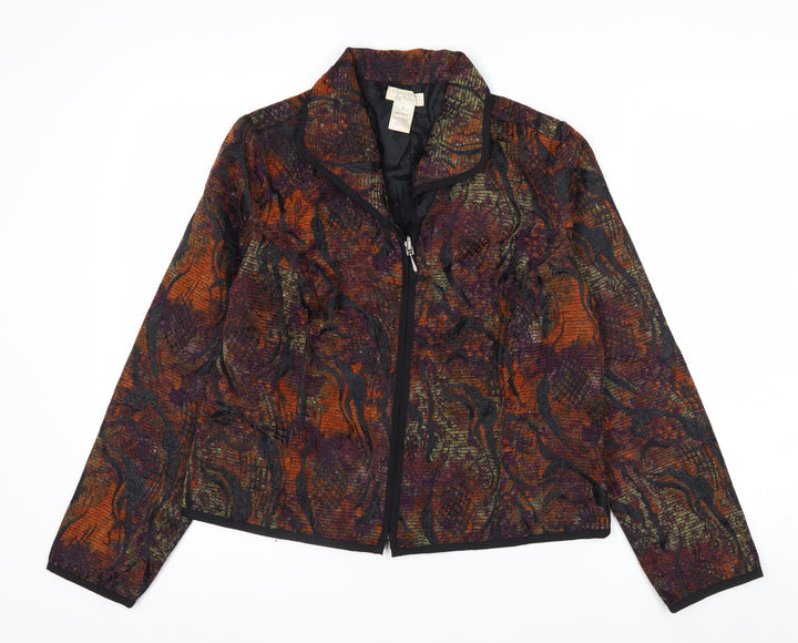 Christopher & Banks Women’s Multicoloured Zip Jacket Size S
