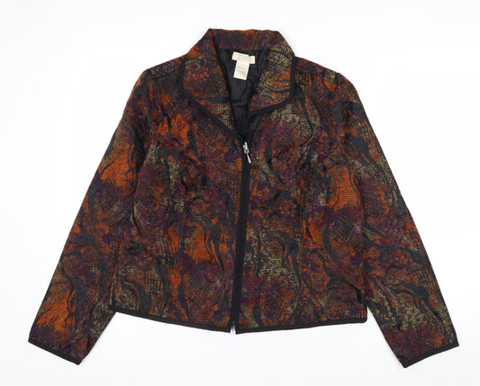 Christopher & Banks Women’s Multicoloured Zip Jacket Size S