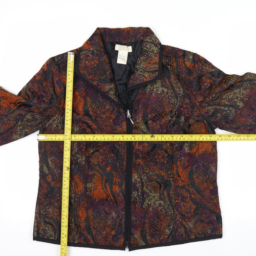 Christopher & Banks Women’s Multicoloured Zip Jacket Size S