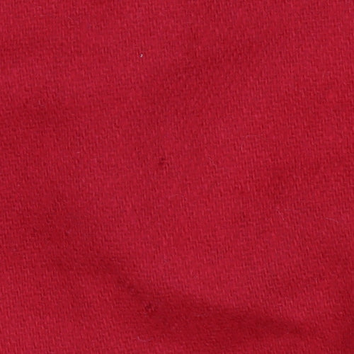 Worthington Women's Red Wool Pencil Skirt Size 12 Petite