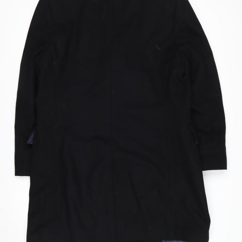 Austin Reed Men's Black Wool Cashmere Pea Coat Size 40R