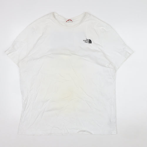 The North Face Men's White XL Graphic Outdoor Cotton T-Shirt