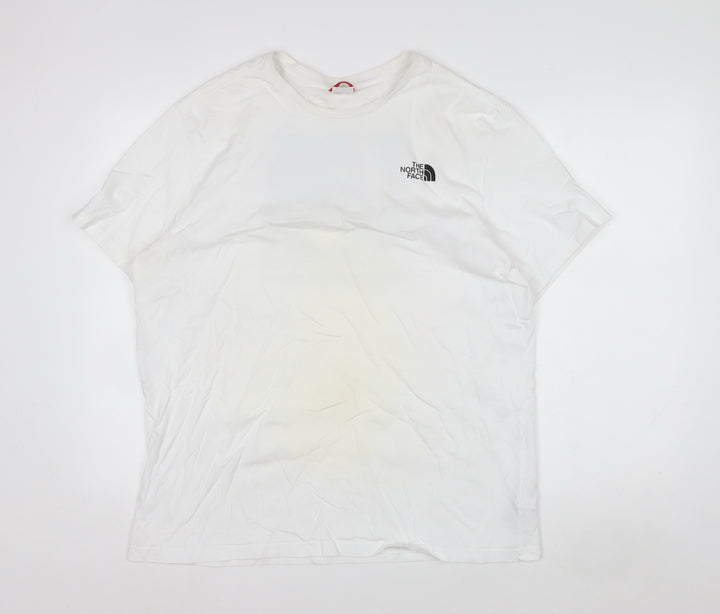 The North Face Men's White XL Graphic Outdoor Cotton T-Shirt