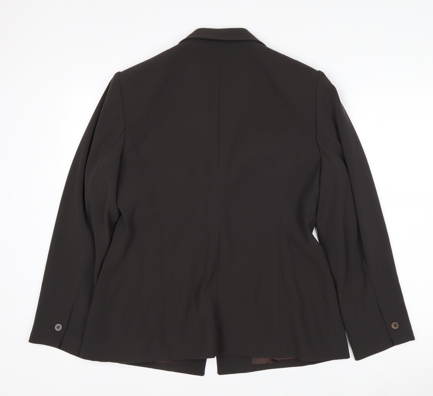 Precis Petite Women Black Size 16 Single-Breasted Suit Jacket