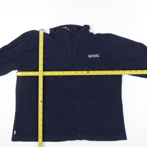 Regatta Great Outdoors Women's Navy Fleece Pullover Sweatshirt UK 10