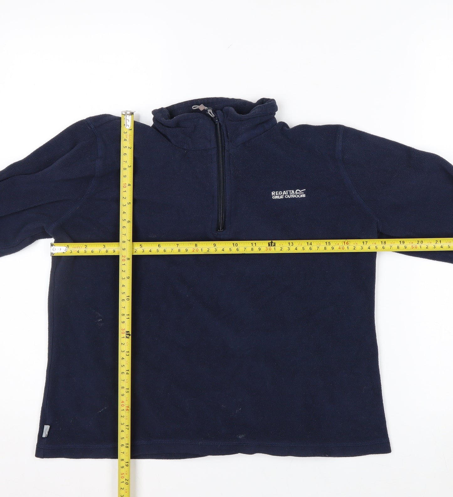 Regatta Great Outdoors Women's Navy Fleece Pullover Sweatshirt UK 10