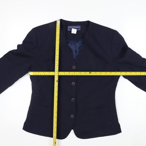 Norton McNaughton Petites Navy Women's Size 10 Blazer Jacket