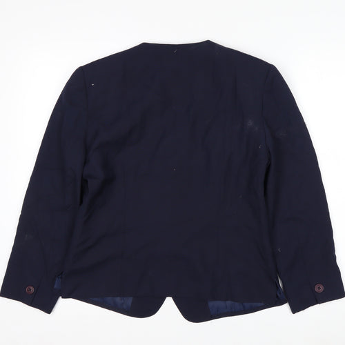 Norton McNaughton Petites Navy Women's Size 10 Blazer Jacket