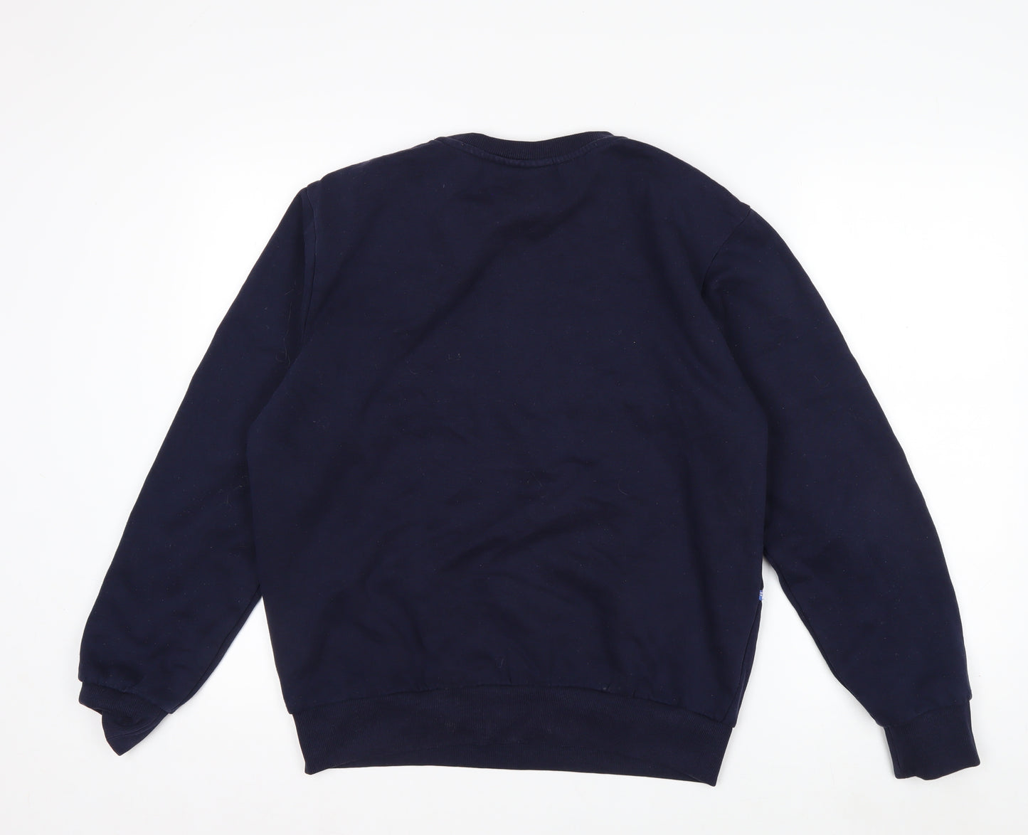FILA Men's Blue Logo Pullover Sweatshirt Size S