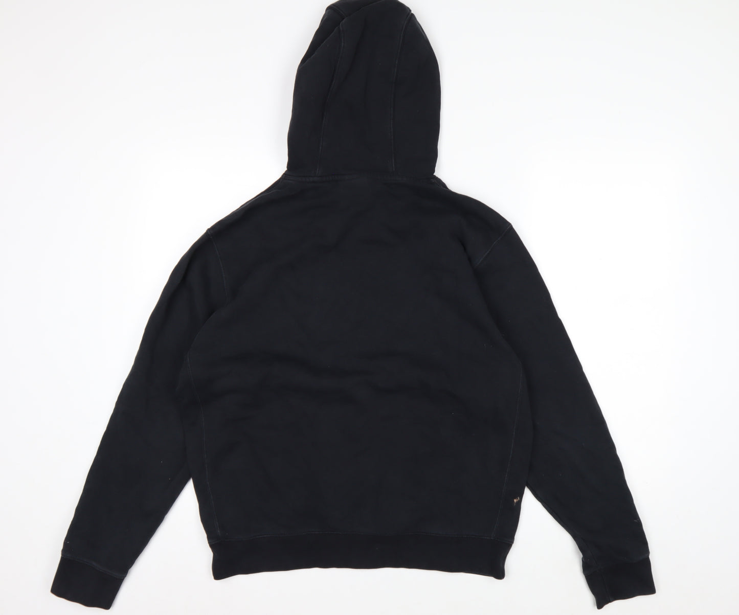 Nike Men's Black Pullover Hoodie M Logo Fleece Sweatshirt