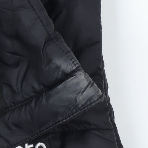Ororo Women's Black Heated Quilted Waistcoat Bodywarmer Size S