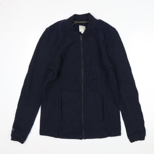 Jack Wills Men's Blue XS Wool Cotton Full Zip Jacket