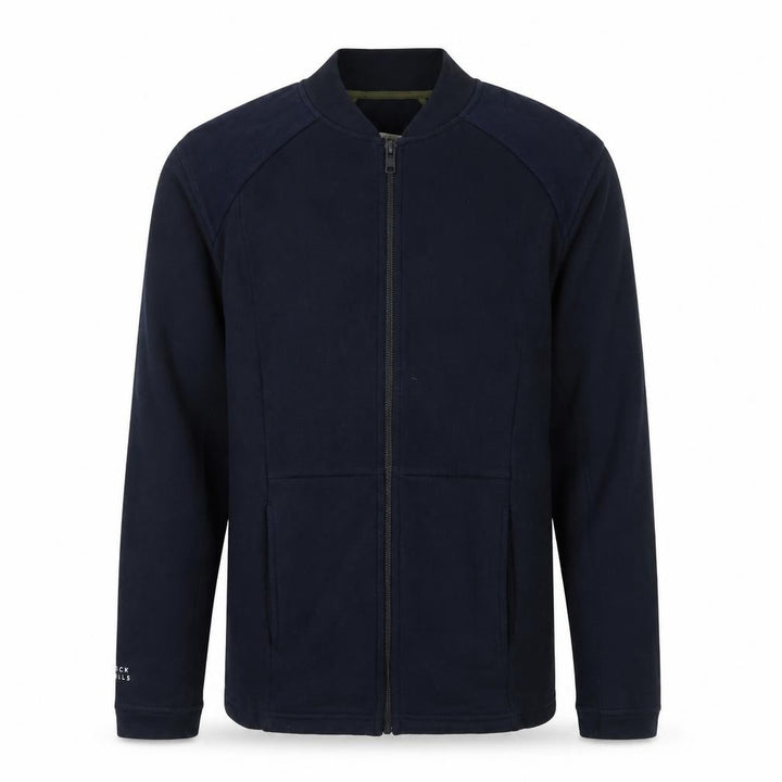Jack Wills Men's Blue XS Wool Cotton Full Zip Jacket