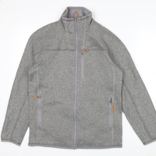Craghoppers Men's Grey Fleece Full Zip Outdoor Jacket Size S