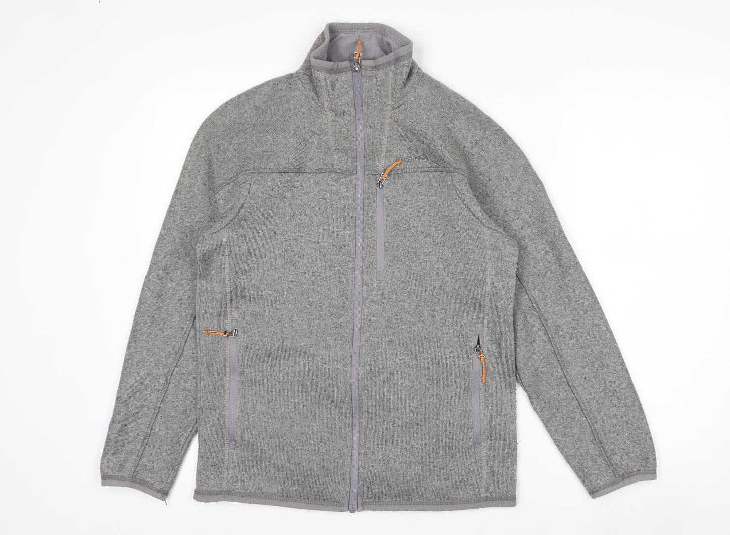 Craghoppers Men's Grey Fleece Full Zip Outdoor Jacket Size S