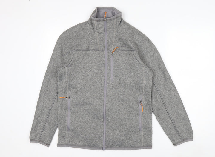 Craghoppers Men's Grey Fleece Full Zip Outdoor Jacket Size S