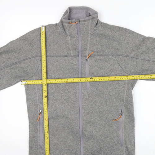 Craghoppers Men's Grey Fleece Full Zip Outdoor Jacket Size S