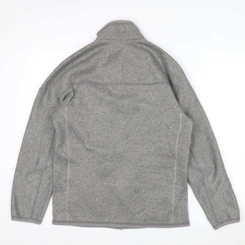 Craghoppers Men's Grey Fleece Full Zip Outdoor Jacket Size S