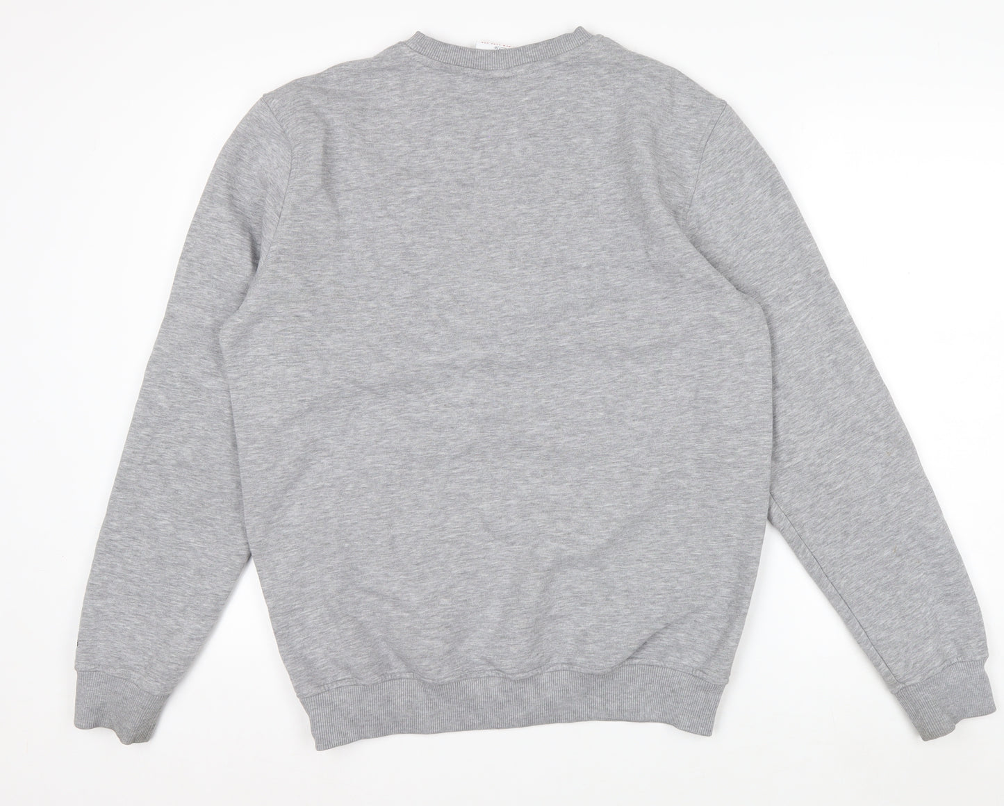 New Era Men’s Grey LA Logo Pullover Sweatshirt M Regular Fit