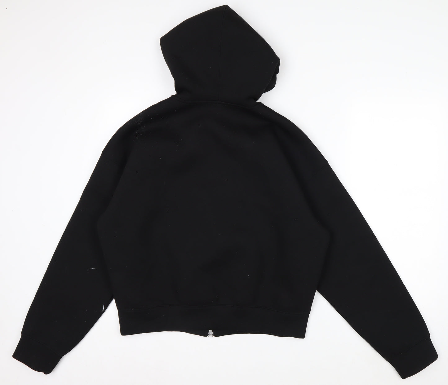 Weekday Mens Black Full Zip Hoodie S Regular Fit