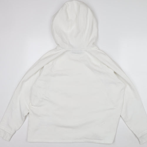 Under Armour Men’s White XL Pullover Hoodie Graphic Print Sportswear