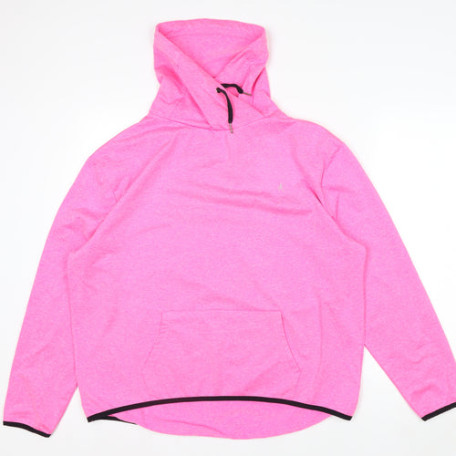 Atmosphere Women’s Pink Pullover Hoodie Size 16 Workout Style