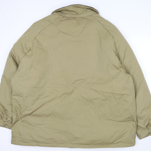 Jacamo Men’s Beige 3XL Basic Jacket Cotton Nylon Lined Workwear