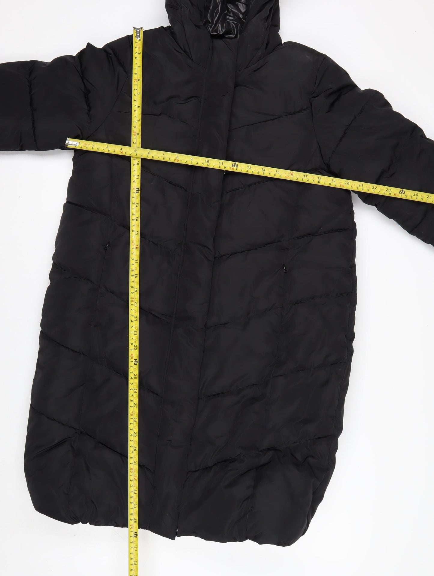 Marks and Spencer Girls Black 13-14 Years Hooded Puffer Coat Winter Jacket