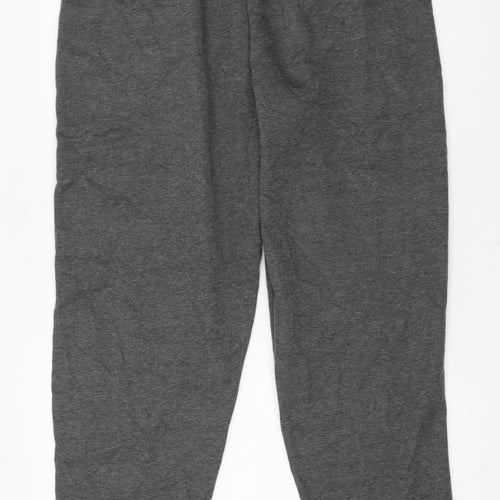 Slazenger Men’s Grey 3XL Sweatpants Joggers with Logo