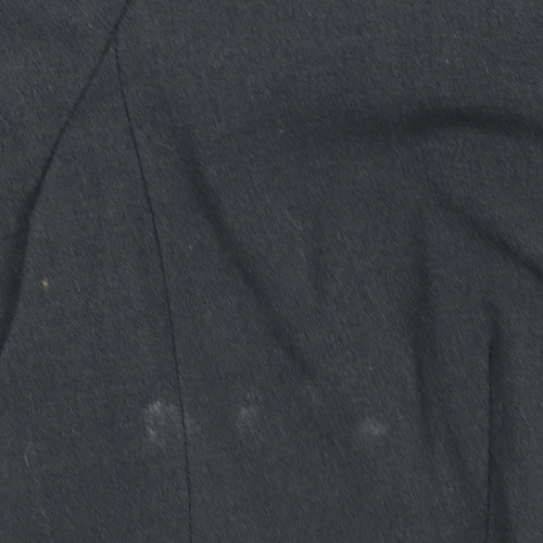 Marks and Spencer Women Black Size 14 Regular Fit Blazer Jacket
